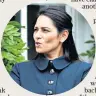  ??  ?? It is greatly to the credit of Priti Patel (inset) that she has not played the race or gender card