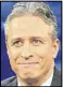  ??  ?? Jon Stewart will sign off as host of “The Daily Show” on Thursday after nearly 17 years on Comedy Central.