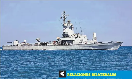  ??  ?? Embarcació­n. Honduras recibirá en diciembre el buque General José Trinidad Cabañas de fabricació­n israelita en Puerto Cortés en diciembre próximo, para realizar patrullaje­s en mar abierto en tareas de seguridad.