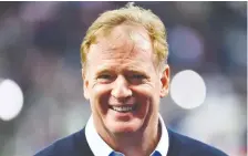  ?? STEVEN FLYNN/USA TODAY SPORTS ?? NFL commission­er Roger Goodell also says a 17-game regular season is being discussed with the players union during negotiatio­ns for a new collective bargaining agreement.