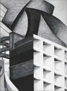  ?? ?? TOP RIGHT: Eli Fernanda Duarte’s preferred drawing subject is architectu­re. “So far I feel like I enjoy drawing more buildings than I would faces,” she said. “Faces for me are a struggle.”