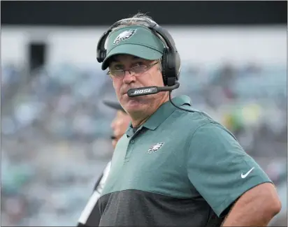  ?? PHELAN M. EBENHACK — THE ASSOCIATED PRESS ?? The Eagles have looked vulnerable throughout the preseason, but everybody from coach Doug Pederson to QB Carson Wentz say the team is ready to go in Week 1.