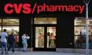  ?? Boston. Photograph: Michael Dwyer/AP ?? Twelve CVS locations in the Kansas City, Missouri, area closed on 21 and 22 September after ‘wildcat’ strikes. This CVS is in