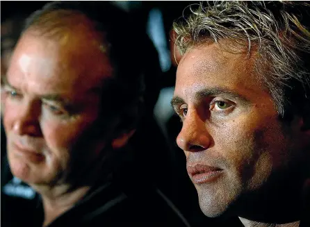  ?? STUFF ?? Justin Marshall told a disbelievi­ng All Black coach Graham Henry he was unavailabl­e for the Lions visit in 2005. He was persuaded to change his mind.