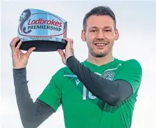  ??  ?? Martin Boyle won Player of the Month for December.