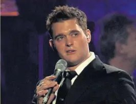  ?? GETTY IMAGES ?? Singer Michael Buble will stop in Worcester on Feb. 26 on his hiatus-breaking tour.