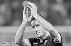  ??  ?? Francesco Totti