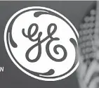  ?? RICHARD DREW/AP ?? The GE logo at the New York Stock Exchange.