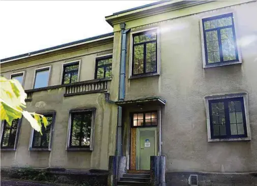  ?? Fotos: Anouk Antony ?? Die geschichts­trächtige Villa Louvigny in der Allée Marconi wird für kulturelle Zwecke umgebaut.