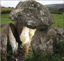  ??  ?? Megalithic graves at Carrowmore.