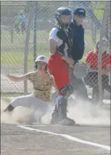  ??  ?? Yuba City scores six in the top half of the first, leading to a 27-5 win over Lindhurst in five innings Wednesday in Olivehurst.