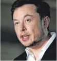  ?? FOTO: DPA ?? Tesla-Chef Elon Musk.