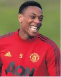  ??  ?? United forward Anthony Martial