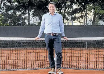  ?? EMMANUEL FERNÁNDEZ ?? “Gordo”. Calleri logró dos títulos ATP y quiere ganar la votación.