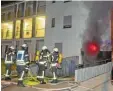  ?? Foto: Jochen Aumann ?? In einer Nördlinger Tiefgarage ist ein Feuer ausgebroch­en.