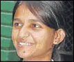  ??  ?? Monika Rani, who was declared the topper when the first result was declared