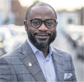  ??  ?? Councillor Franklin Owusu-Antwi has been appointed South Gloucester­shire Council’s first black cabinet member