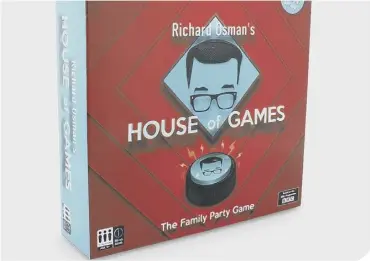  ??  ?? Recreate the hit BBC2 show in the comfort of your own home with this £25 game from John Lewis