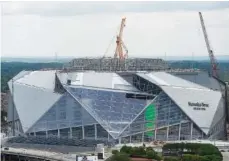  ?? THE ASSOCIATED PRESS ?? The new opening date of the Mercedes Benz Stadium is the Atlanta Falcons’ Aug. 26 preseason game against Arizona.