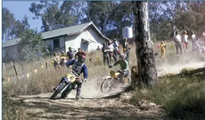  ??  ?? Bengt Aberg leads Laurie Alderton at Basham Park.