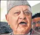  ??  ?? Farooq Abdullah