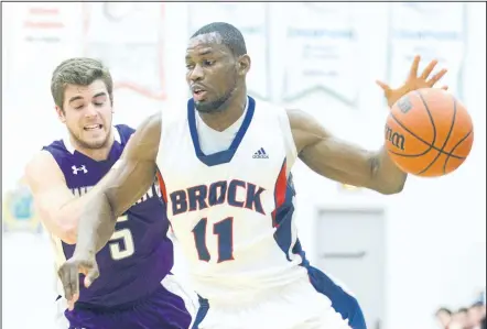  ?? JULIE JOCSAK/ POSTMEDIA NETWORK ?? Tshing Kasamba, shown in this file shot, is expected to attend the Niagara River Lions open tryout this Saturday at Niagara College’s Welland campus.