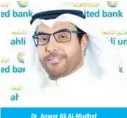  ??  ?? Dr Anwar Ali Al-Mudhaf