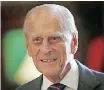  ??  ?? Prince Philip