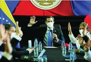  ?? EFE ?? El presidente interino de Venezuela, Juan Guaidó