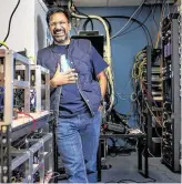  ?? Mark Mulligan / Staff photograph­er ?? Snapstream CEO Rakesh Agrawal says his company is expanding into the TV compliance and monitoring business, taking over an operation once run by Verizon.