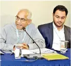  ?? ?? Sri Lankan MP Eran Wickramara­tne at the discussion on ‘Regional Cooperatio­n for Sustainabl­e Energy: New Architectu­re for Regional Energy Governance’ at the Regional Climate Summit 2023 in Dhaka, Bangladesh