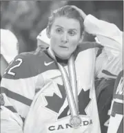  ?? RYAN REMIORZ, THE CANADIAN PRESS ?? Hayley Wickenheis­er’s reasons for helping develop video game technology to treat concussion­s are close to her heart.