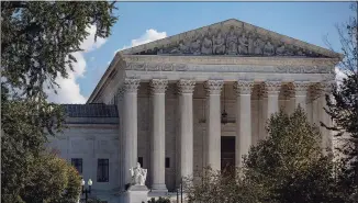  ?? Samuel Corum / Getty Images/TNS ?? The U.S. Supreme Court in Washington, D.C.