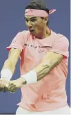  ??  ?? 0 Rafael Nadal: Eventually proved too good for Lajovic.
