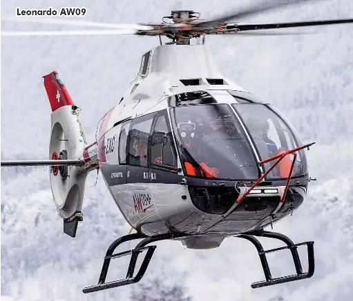 A FAMILY OF HELICOPTER­S LEONARDO AW09 - PressReader