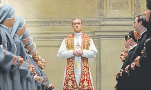  ?? HBO ?? Jude Law in “The Young Pope.”