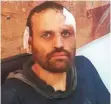  ??  ?? A photo distribute­d by the Libyan army shows Hesham Ashmwai after his capture.