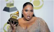  ?? Picture:FREDERIC J BROWN/AFP ?? GENERALISE­D GENRE: Lizzo has won the ‘Urban Contempora­ry’ prize for ‘Cuz I Love You’ in the past. The category is being renamed