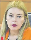  ??  ?? La jueza penal de Garantías Cynthia Lovera negó el pedido de medidas alternativ­as a la prisión presentado por la defensa.