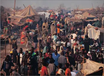  ??  ?? THE FORGOTTEN ONES: Struggling to survive, day by day… more than half of the country’s people are dependent on aid and in need of food.