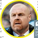  ?? ?? Alan Pace’s background was on Wall Street, Sean Dyche’s on Mean Street