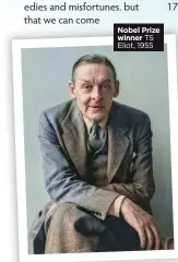  ?? ?? Nobel Prize winner TS Eliot, 1955