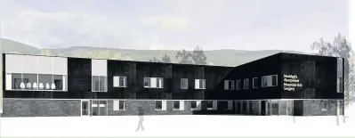  ??  ?? How the new health centre in Mountain Ash could look