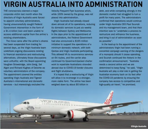  ??  ?? ©Virgin Australia