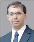  ??  ?? Ajit Venkataram­an Managing Director APM Terminals India