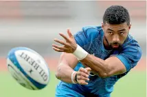  ??  ?? Many rugby league scouts had their eyes on Richie Mo’unga but his focus was solely on the 15-a-side game. GETTY IMAGES