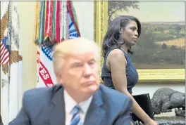  ?? THE ASSOCIATED PRESS ?? Omarosa Manigault Newman was an aide to President Donald Trump until she was fired in December. On Tuesday, Trump called Manigault Newman “that dog.”