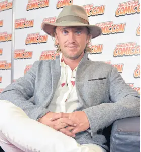  ?? argentina comic-con ?? Tom Felton en Comic-Con