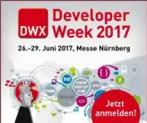  ??  ?? Die DWX bietet zahlreiche Workshops zu Themen wie KI, Chatbots, Augmented Reality oder Robotik.