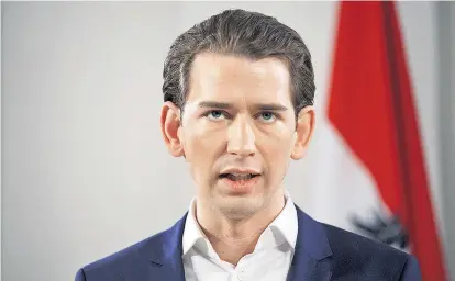  ??  ?? Ob Sebastian Kurz der Gesalbte der Volksparte­i sein wird, wird sich zeigen.